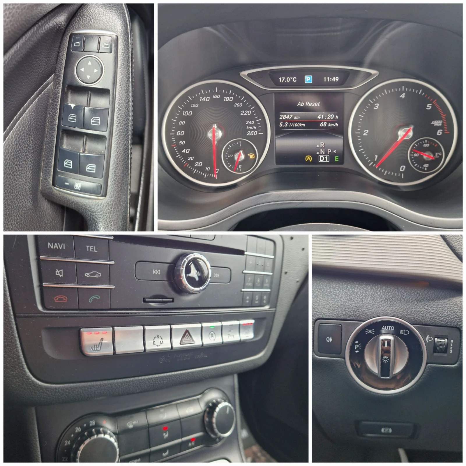 Mercedes-Benz B 180 Автомат / Бартер  / Лизинг / Обслужен , снимка 17 - Автомобили и джипове - 54556441
