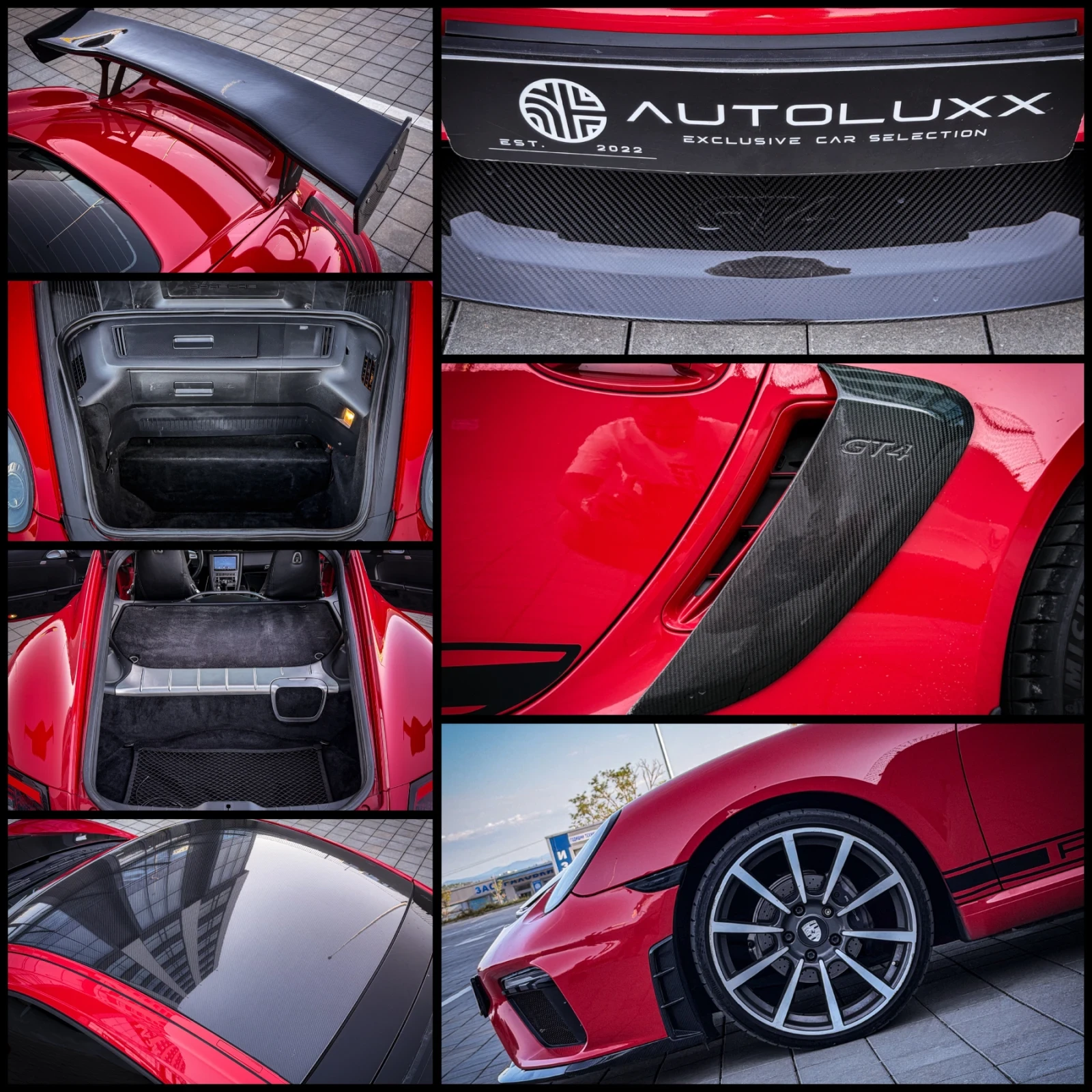 Porsche Cayman 2.7 GT4 OPTIC/CARBON/BOSE/Alcantara/Manual/Exclsv, снимка 15 - Автомобили и джипове - 55931597