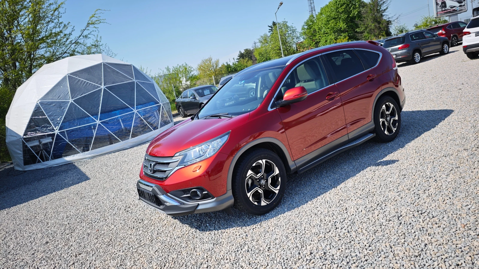 Honda Cr-v НОВИ ДЖАНТИ-ГУМИDOT1825/Ролб/Спойл/Степ/NAV-БЪЛГАР