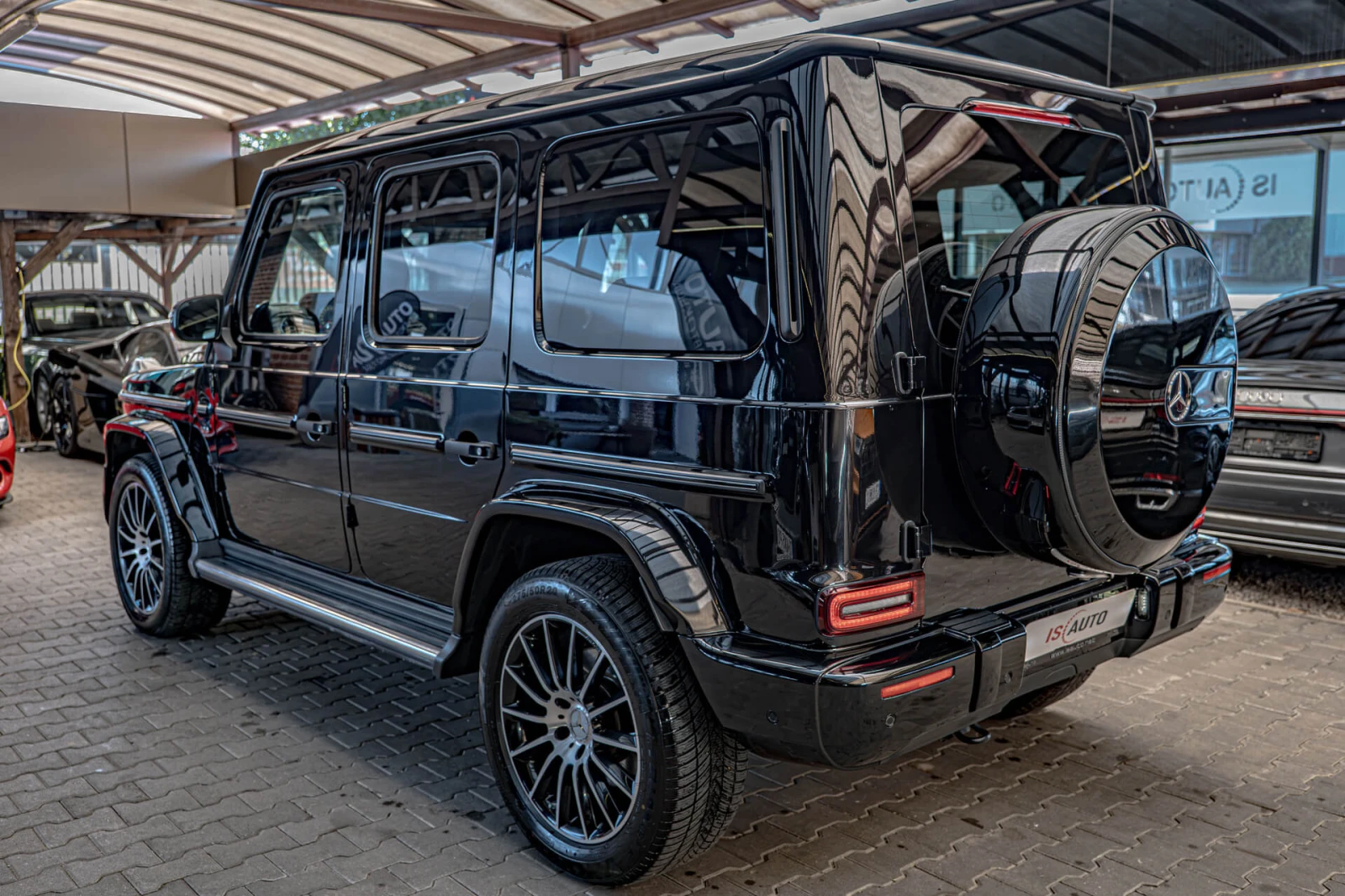 Mercedes-Benz G 500 V8 AMG/Designo/Burmester/Обдухване/Шибедах/Алканта, снимка 6 - Автомобили и джипове - 55568262