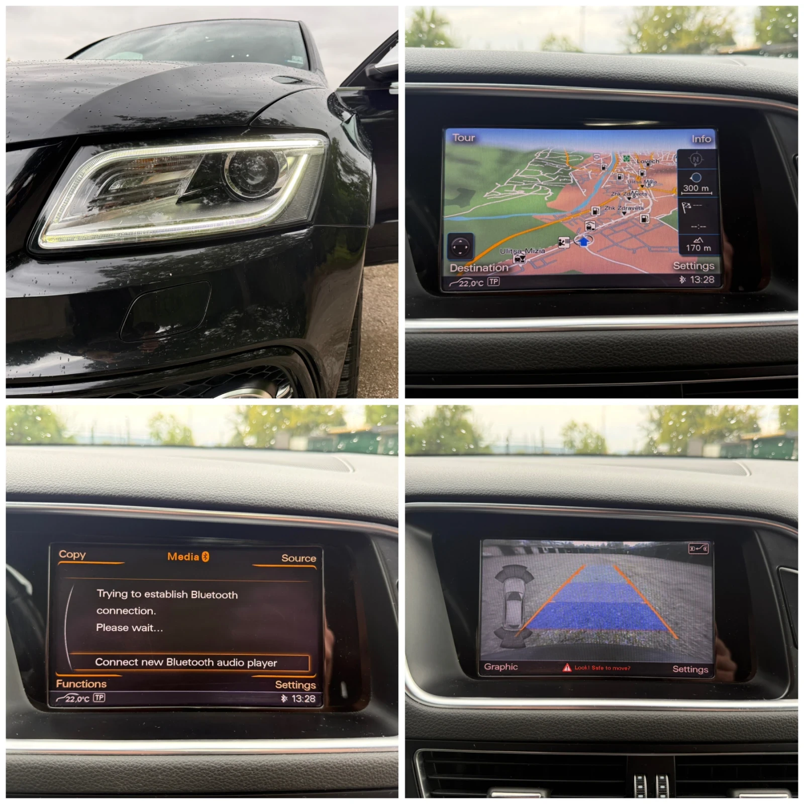 Audi SQ5 3.0 BiTDI 313 к.с. 2014 г. Quattro 8zf 370hp, снимка 16 - Автомобили и джипове - 56238312