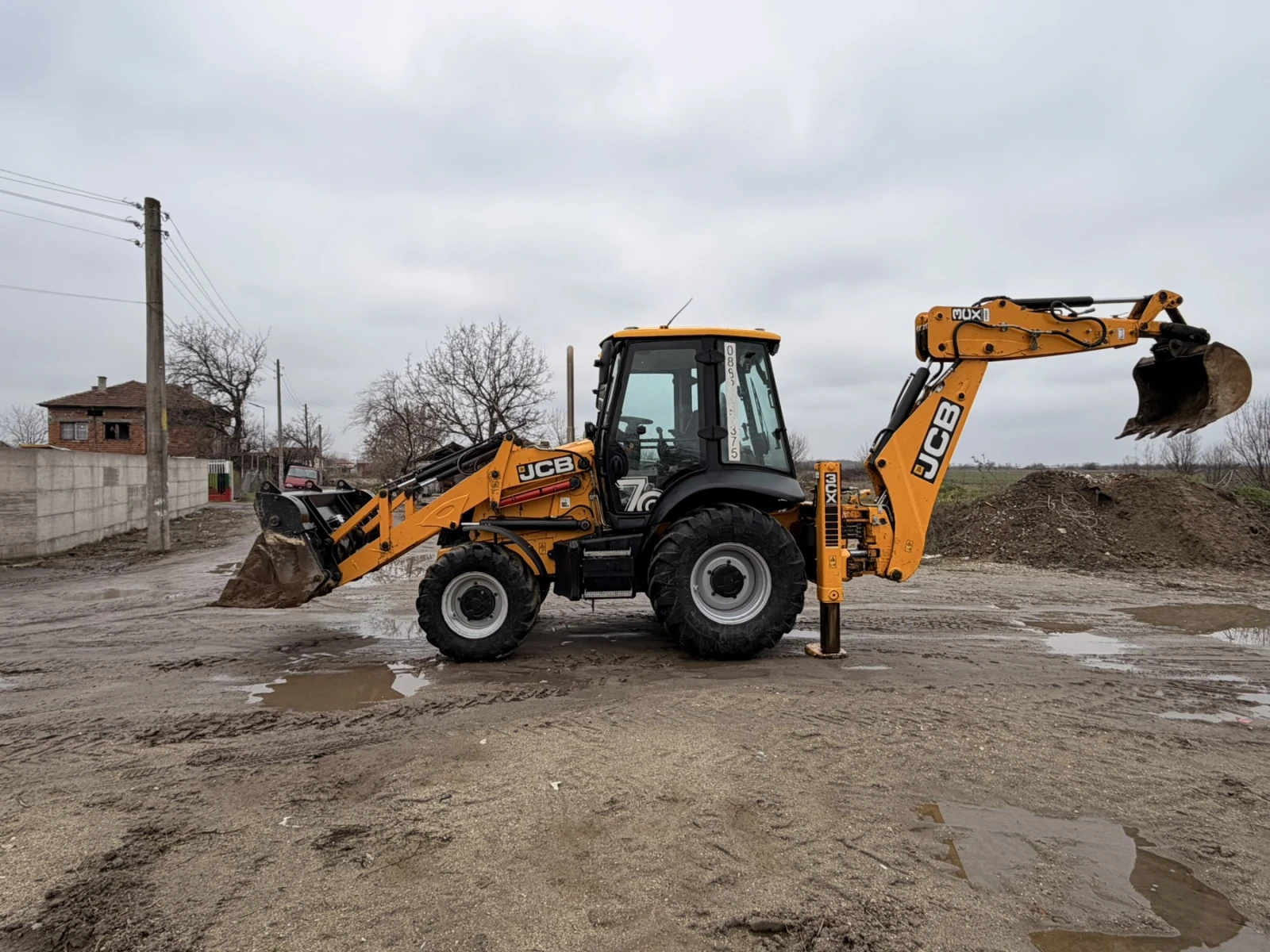 Багер JCB 3CX PRO - Platinum Limited Edition 70 Years - изображение 5