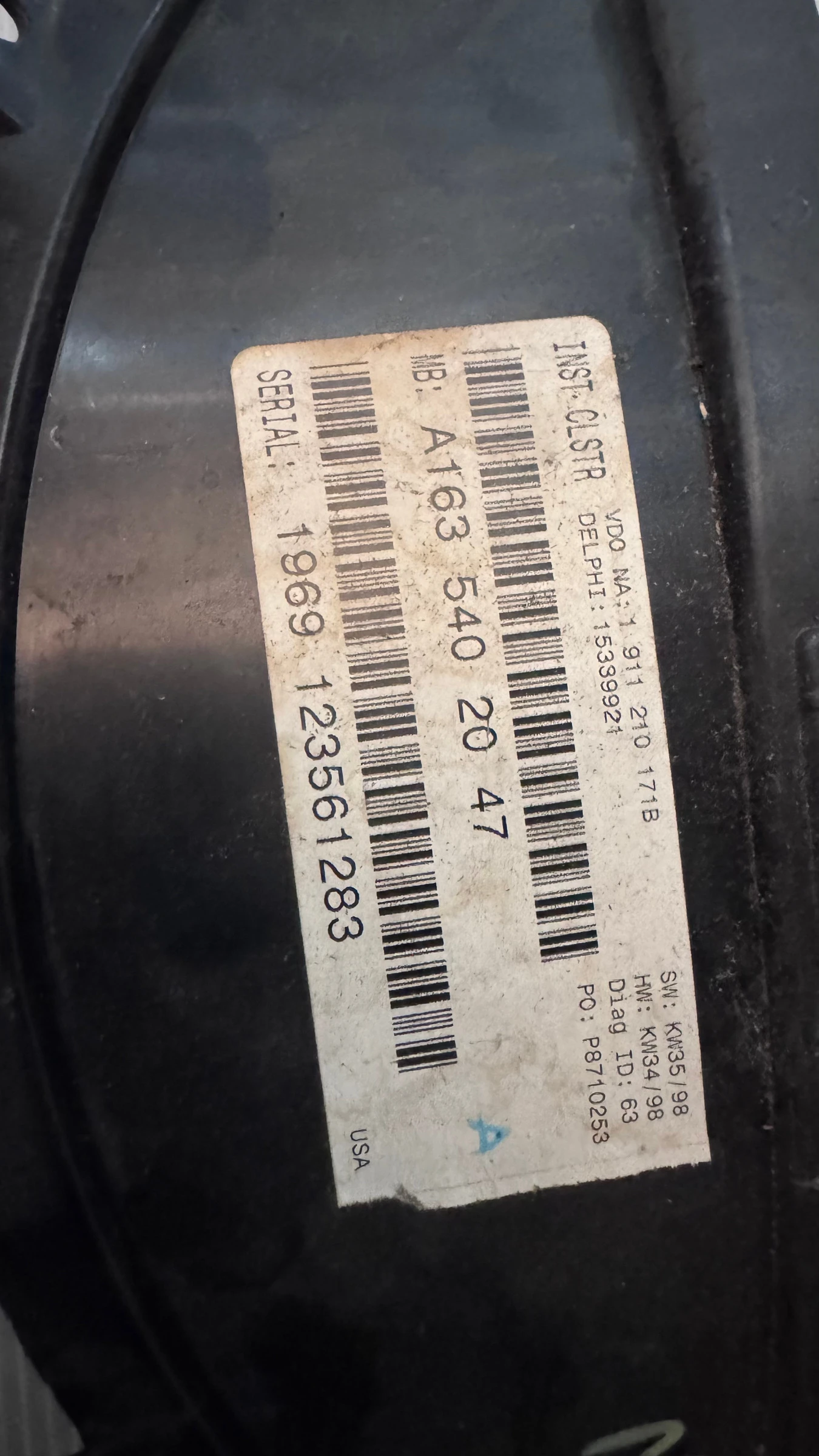   Mercedes ML - A1635402047 / 1969123561283 | Mobile.bg   2