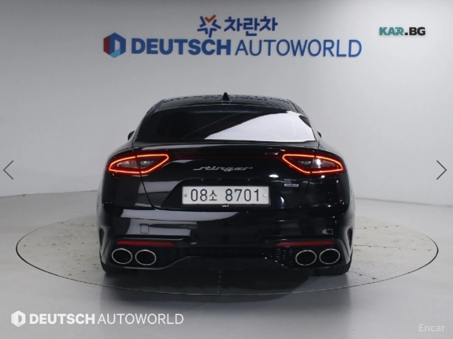 Kia Stinger 3.3 GT TURBO* �����* AWD* 360* HUD*  | Mobile.bg � ����������� 4