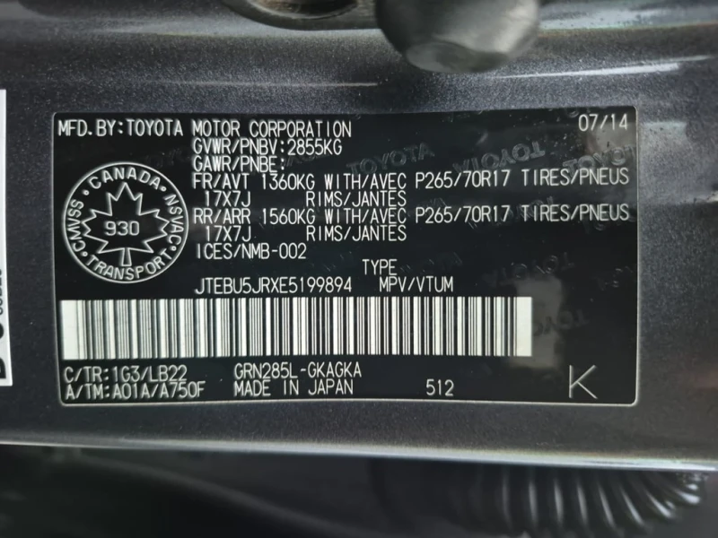 Toyota 4runner * 4WD 4dr V6 SR5 * CARFAX * БЕЗ ПЪРВОНАЧАЛНА ВНОСК, снимка 10 - Автомобили и джипове - 53062845