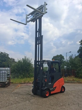 Мотокар Linde Газ, Триплекс Н20 Внос Германия, снимка 12