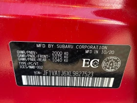 Subaru WRX * Sport tech * KEYLESS* , снимка 16