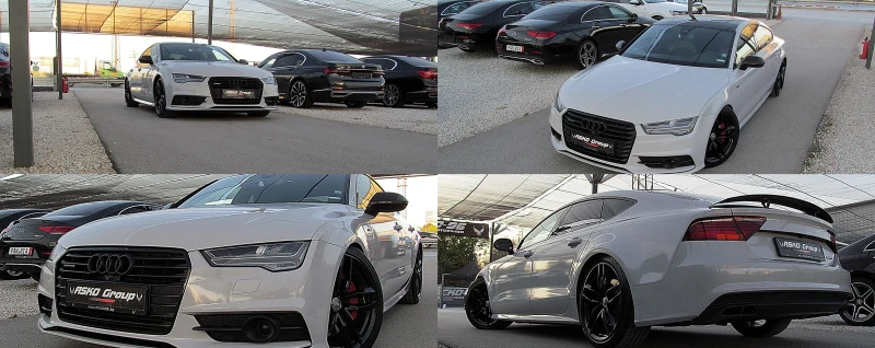 Audi A7 S-line+ + + /BI-TURBO/FACE/PODGREV/360-K/ЛИЗИНГ, снимка 7 - Автомобили и джипове - 47409619