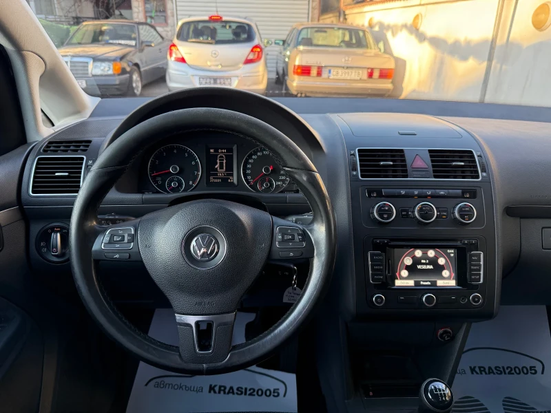 VW Touran 1.4TSI ECOFUEL NAVI , снимка 9 - Автомобили и джипове - 49435120