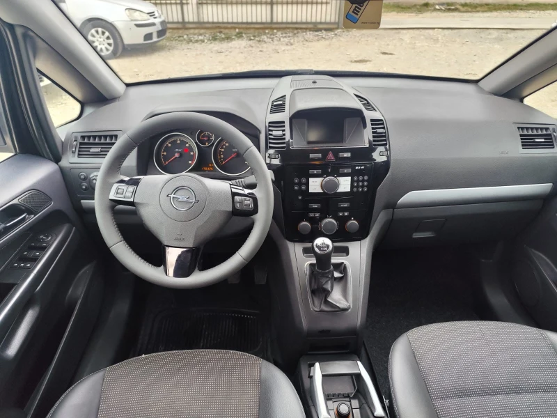 Opel Zafira 1.7 дизел Италия, снимка 10 - Автомобили и джипове - 49571774