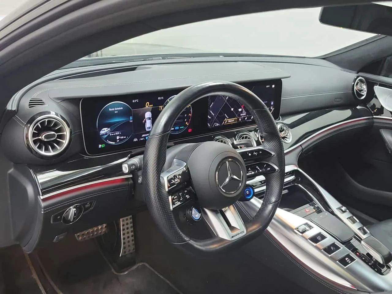 Mercedes-Benz AMG GT * 53 * CARFAX * ЦЕНА ДО БГ, снимка 9 - Автомобили и джипове - 53999053