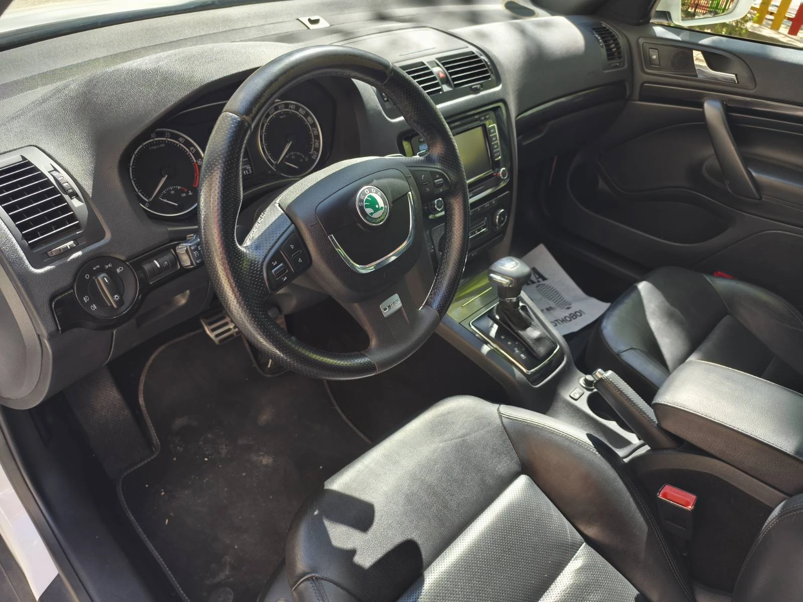 Skoda Octavia vRS 2.0 TDI DSG | 170 к.с. | 2013 | Кожа | Navi | , снимка 7 - Автомобили и джипове - 54320842