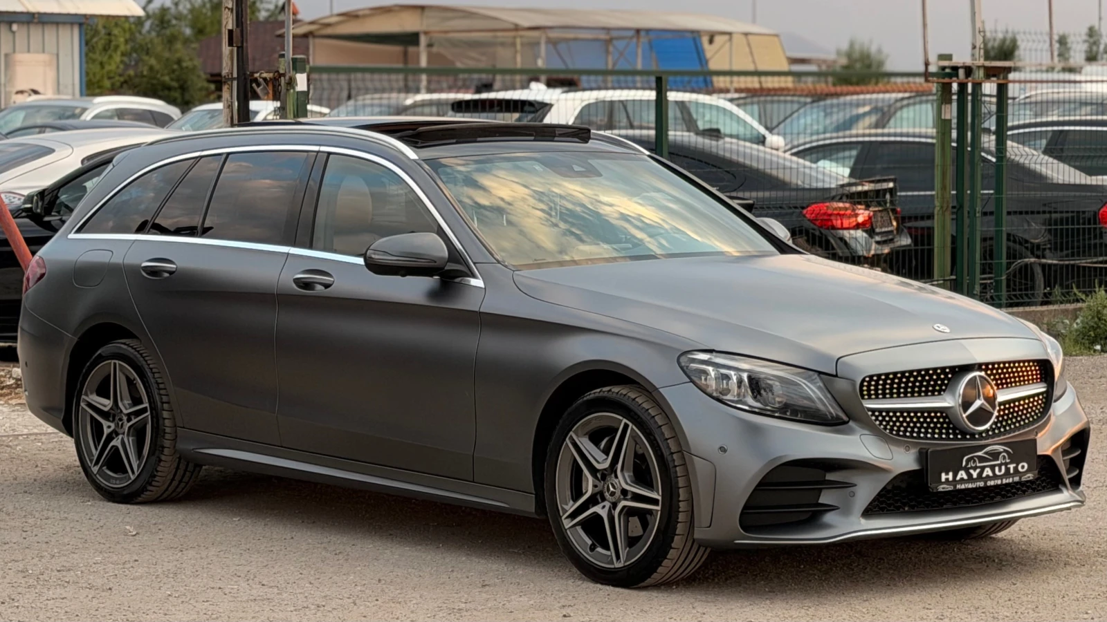 Mercedes-Benz C 220 d= 4Matic= AMG= Digital= Keyless Go= Burmester= Pa, снимка 3 - Автомобили и джипове - 55565322