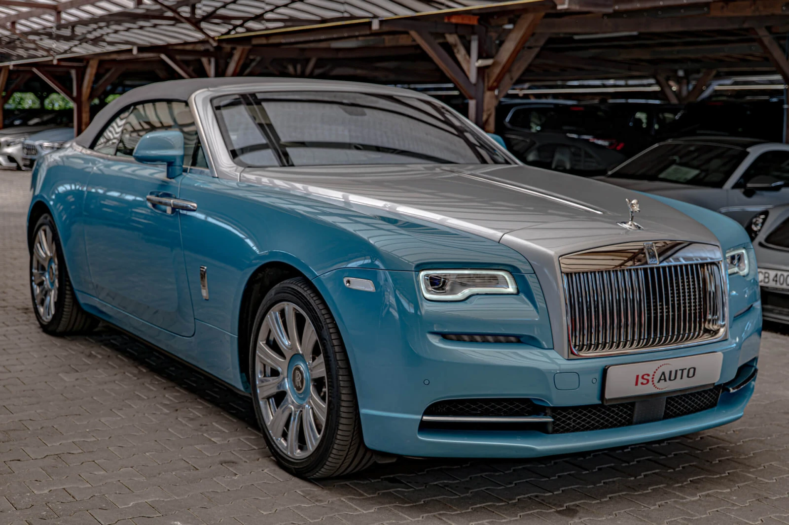 Rolls-Royce Dawn 6.6 V12/Two-Tone/Night Vision/Distronic/Lane Assis, снимка 3 - Автомобили и джипове - 55636274