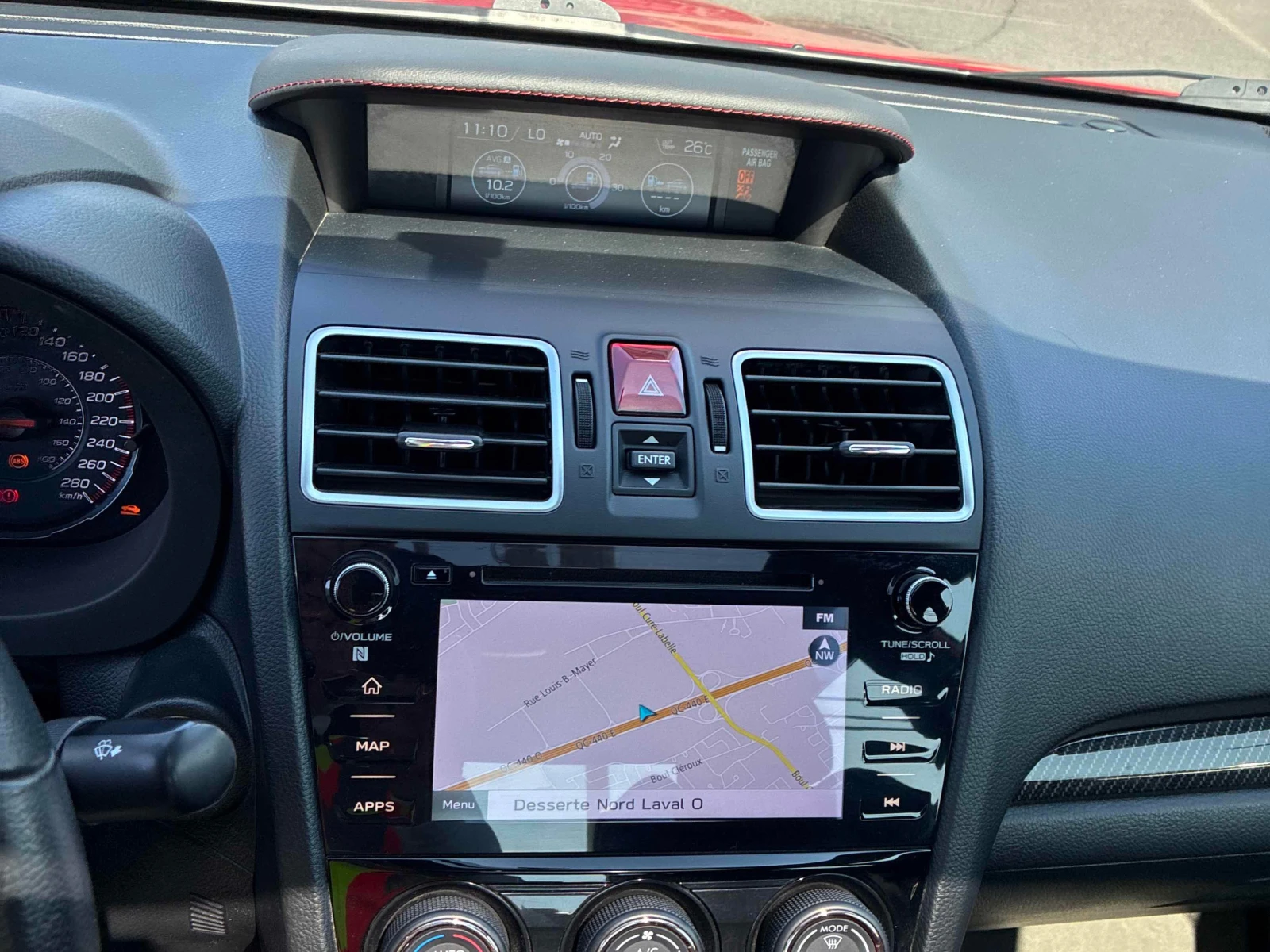 Subaru WRX * Sport tech * KEYLESS* , снимка 10 - Автомобили и джипове - 56113131