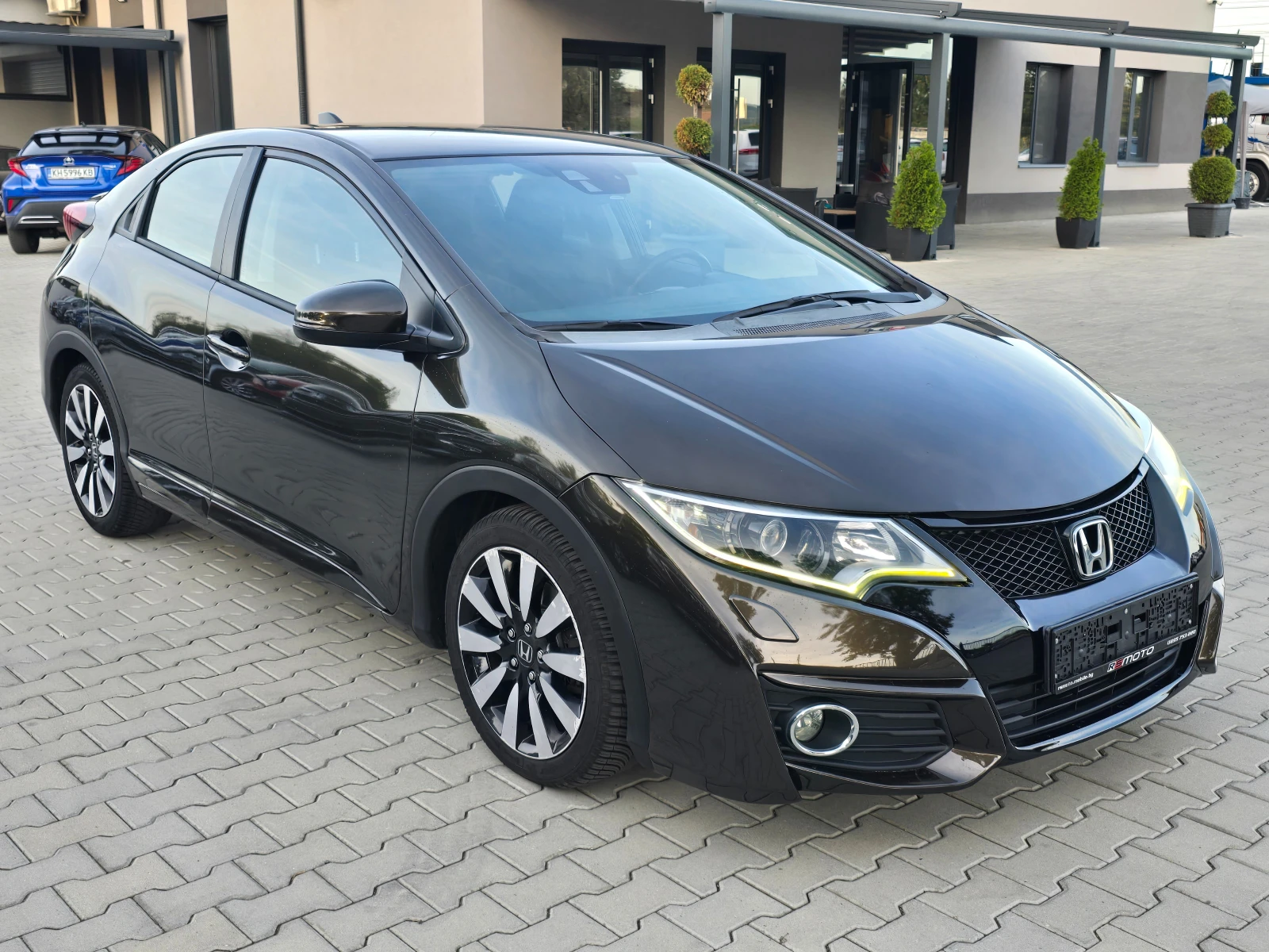 Honda Civic 1.6 I-DTEC, 120к.с., Камера, Подгрев!, снимка 2 - Автомобили и джипове - 56334051