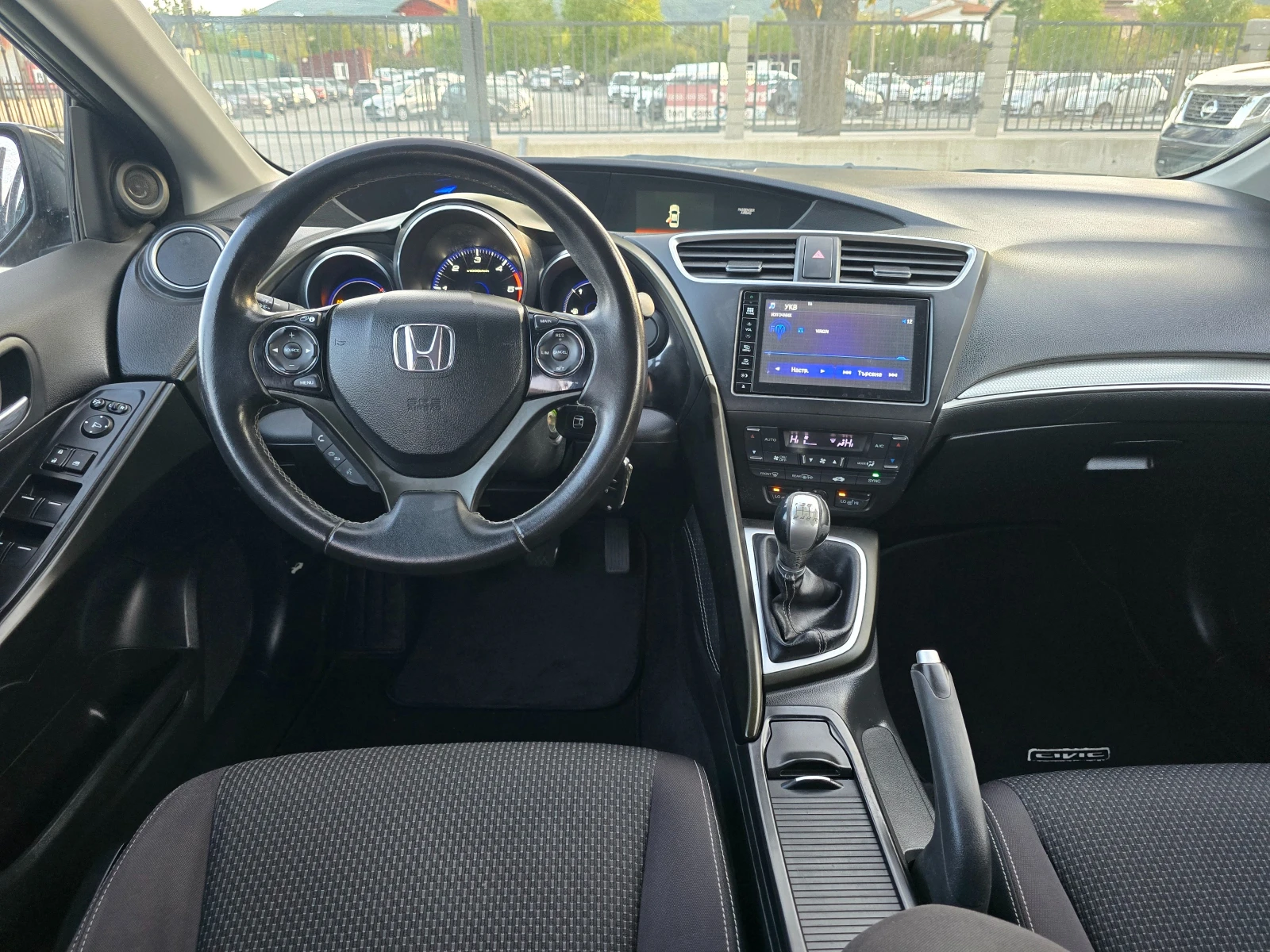 Honda Civic 1.6 I-DTEC, 120к.с., Камера, Подгрев!, снимка 11 - Автомобили и джипове - 56334051