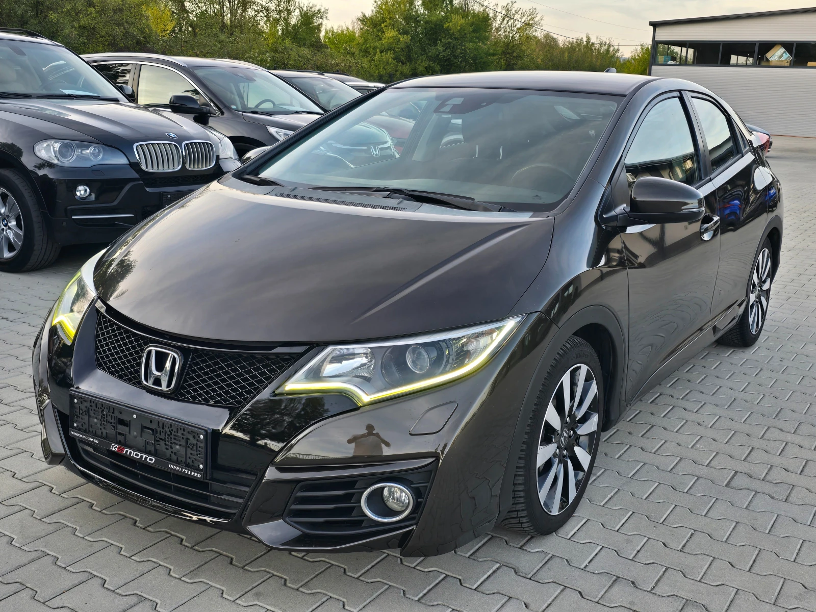 Honda Civic 1.6 I-DTEC, 120к.с., Камера, Подгрев!, снимка 8 - Автомобили и джипове - 56334051