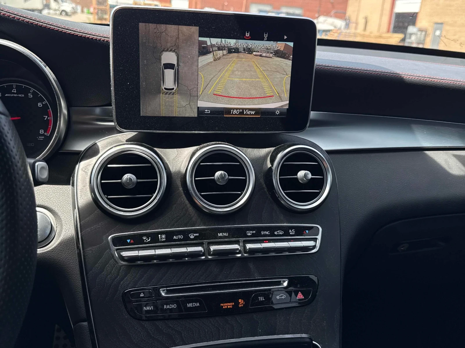 Mercedes-Benz GLC 43 AMG Burmester* Въздушно* 360* 61к км, снимка 11 - Автомобили и джипове - 55345891