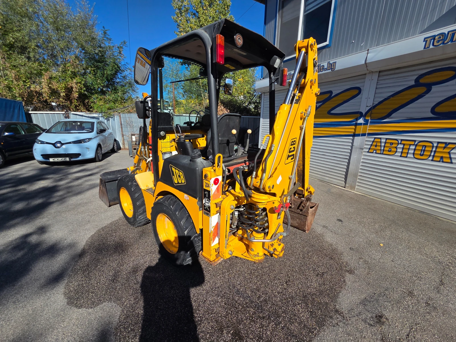 Багер JCB 1-CX 1300часа.-УНИКАТ, снимка 8 - Индустриална техника - 56335835