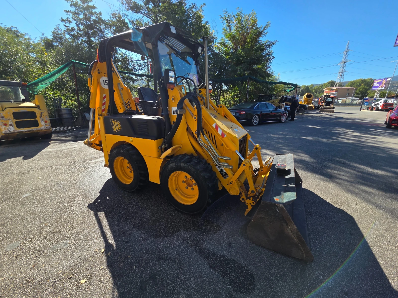 Багер JCB 1-CX 1300часа.-УНИКАТ, снимка 4 - Индустриална техника - 56335835