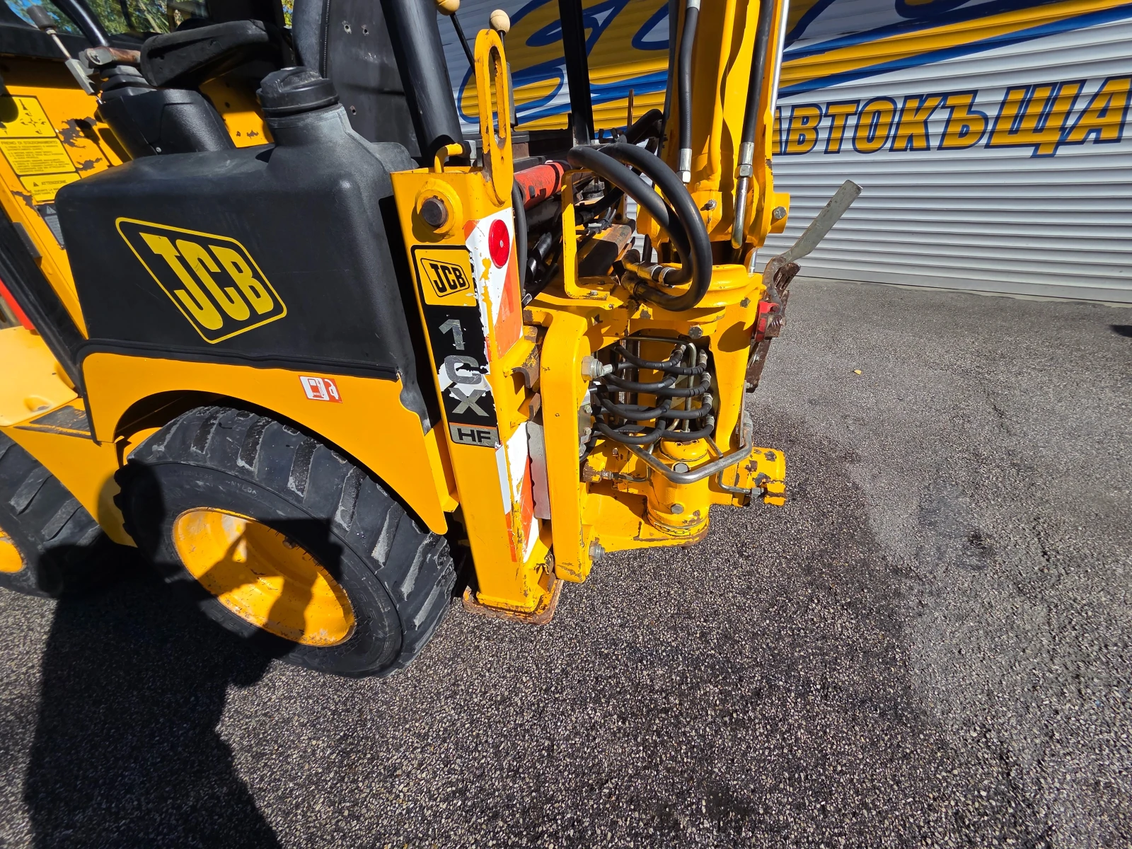 Багер JCB 1-CX 1300часа.-УНИКАТ, снимка 14 - Индустриална техника - 56335835