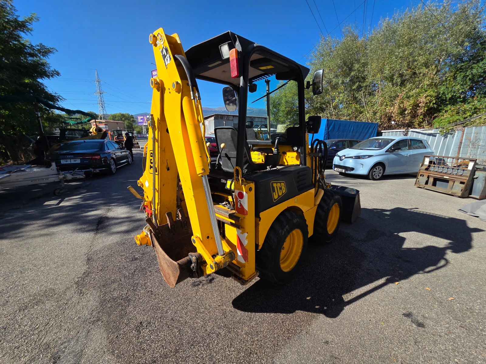 Багер JCB 1-CX 1300часа.-УНИКАТ, снимка 6 - Индустриална техника - 56335835