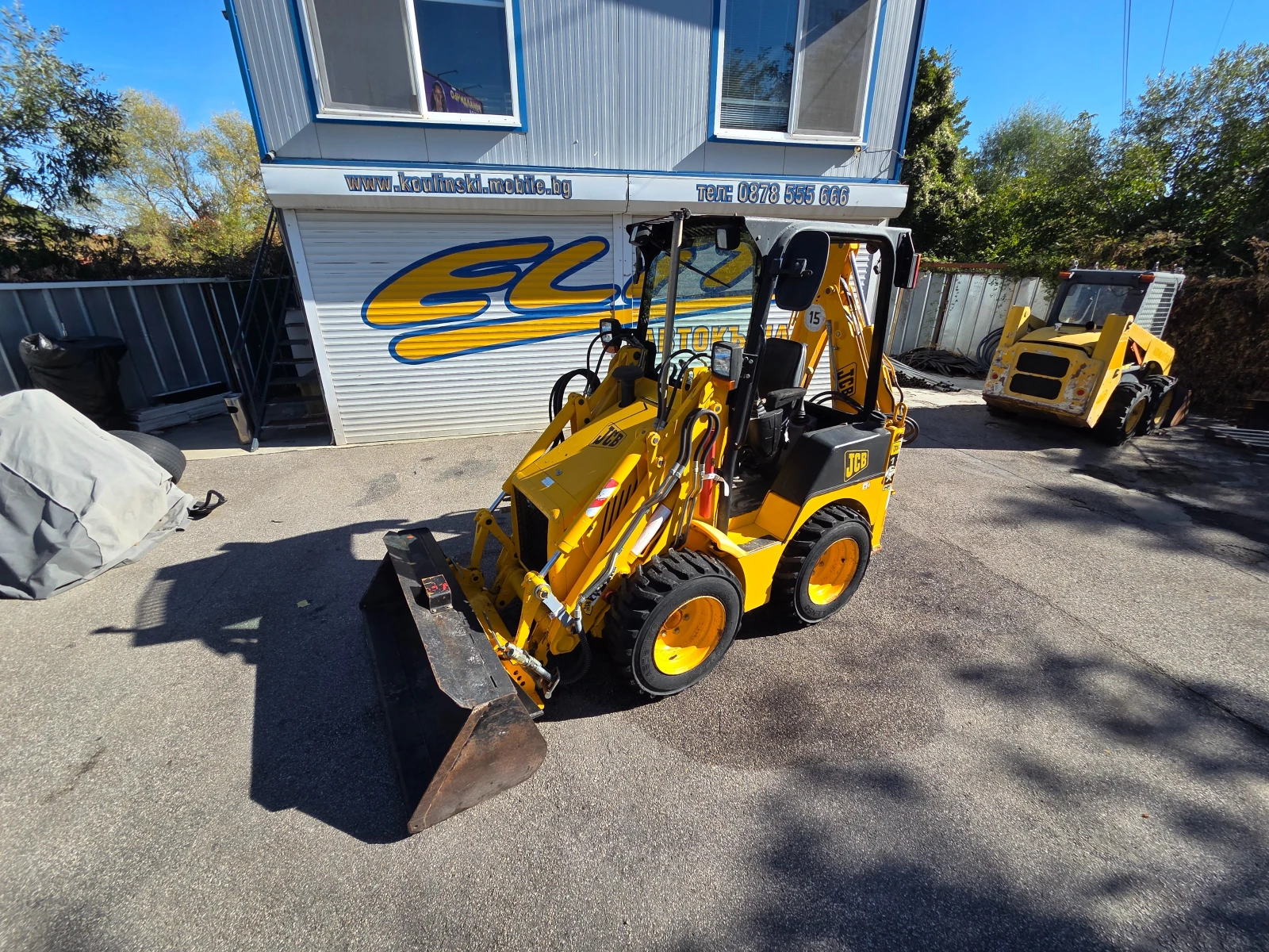 Багер JCB 1-CX 1300часа.-УНИКАТ, снимка 2 - Индустриална техника - 56335835