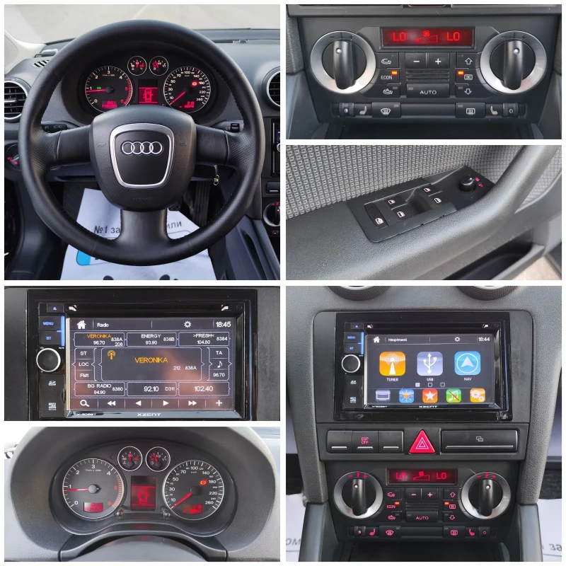 Audi A3 1.9TDI-NAVI-XENON-EU4, снимка 16 - Автомобили и джипове - 47381673