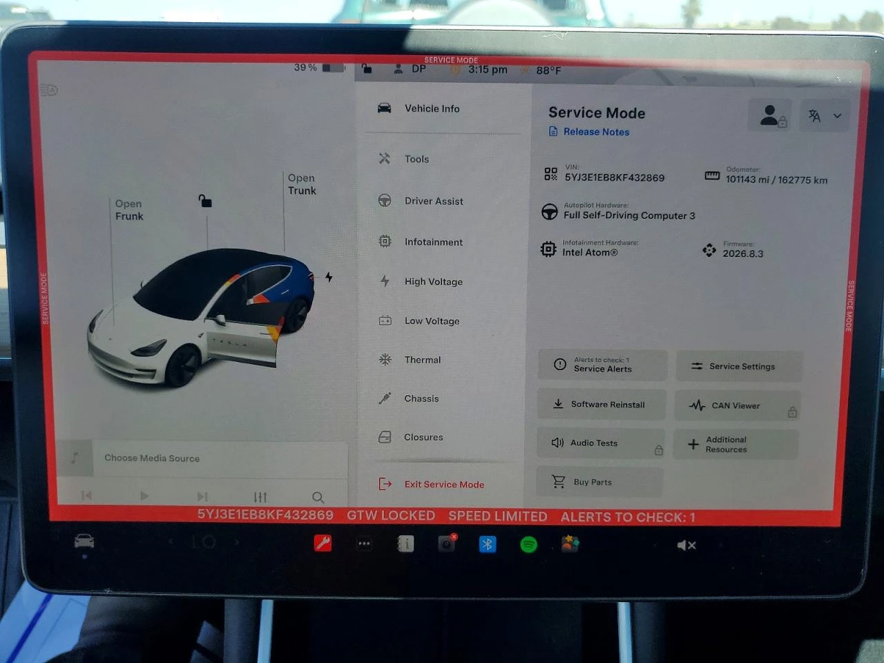Tesla Model 3, снимка 9 - Автомобили и джипове - 55272017