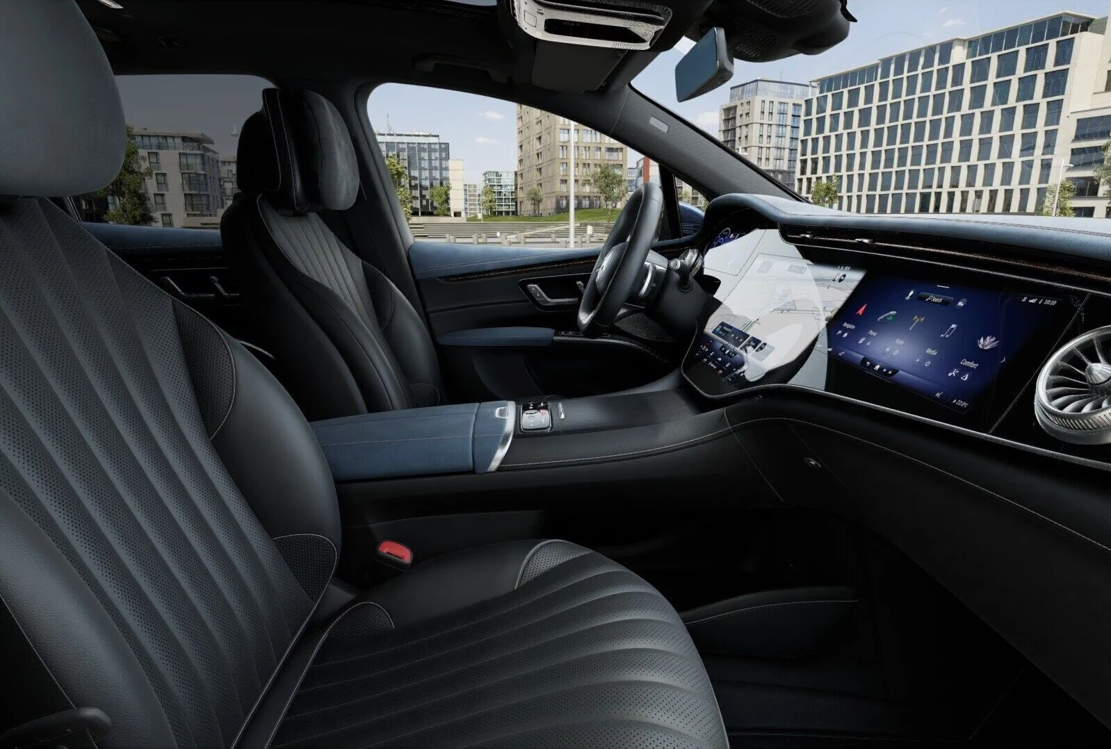 Mercedes-Benz EQS 450 SUV AMG 4M AIR Pano HyperScreen BURM SitzKlima