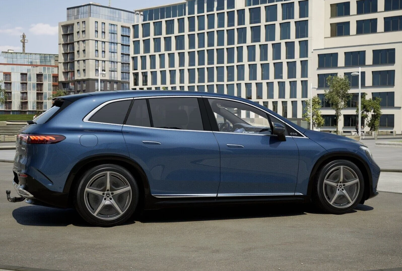 Mercedes-Benz EQS 450 SUV AMG 4M AIR Pano HyperScreen BURM SitzKlima