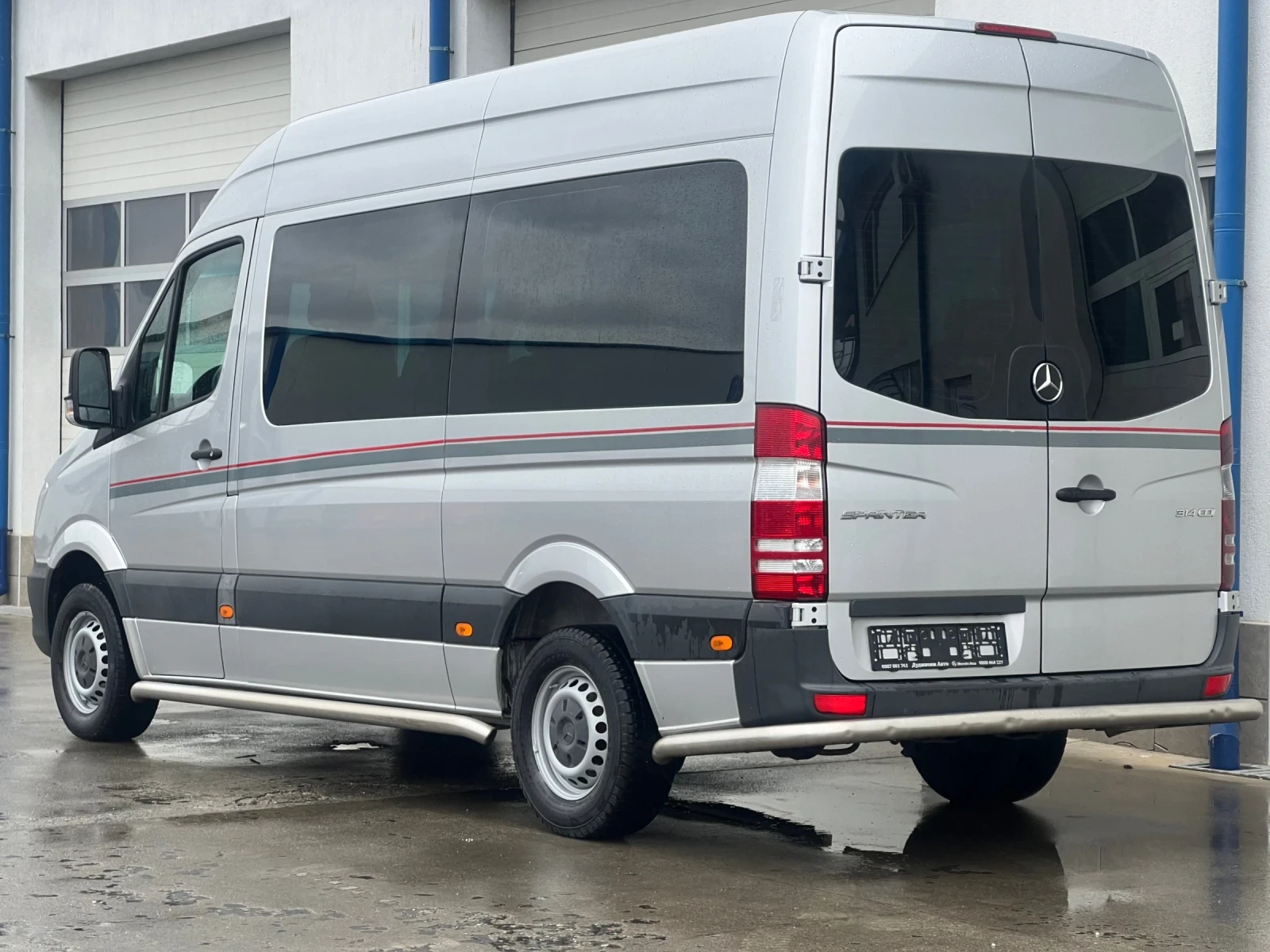 Mercedes-Benz Sprinter 314 / Пътнически 8+ 1 / Климатроник, снимка 5 - Бусове и автобуси - 54073615