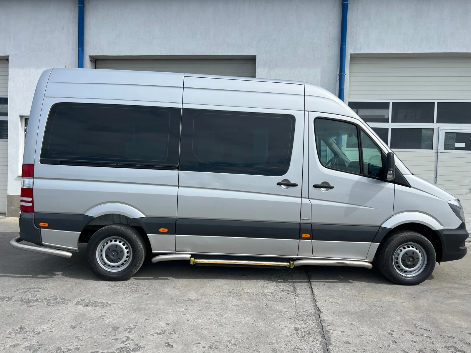 Mercedes-Benz Sprinter 314 / Пътнически 8+ 1 / Климатроник, снимка 9 - Бусове и автобуси - 54073615