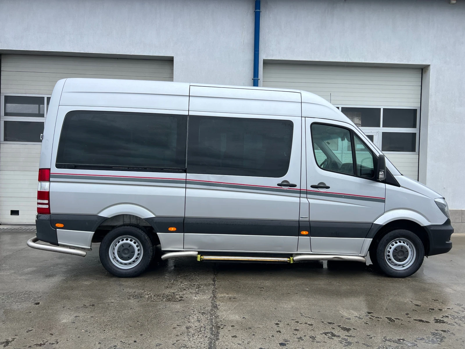 Mercedes-Benz Sprinter 314 / Пътнически 8+ 1 / Климатроник, снимка 8 - Бусове и автобуси - 54073615