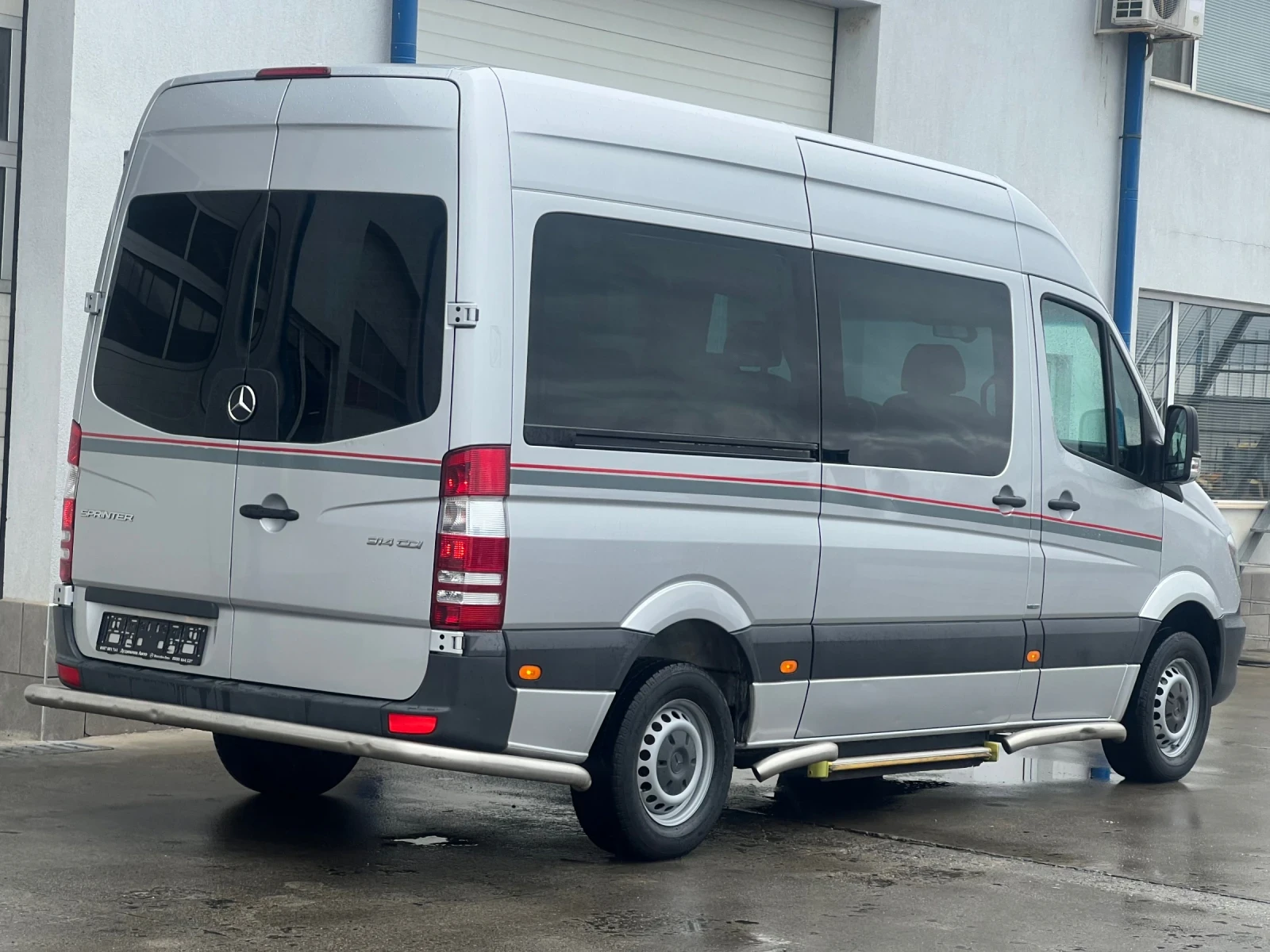 Mercedes-Benz Sprinter 314 / Пътнически 8+ 1 / Климатроник, снимка 7 - Бусове и автобуси - 54073615