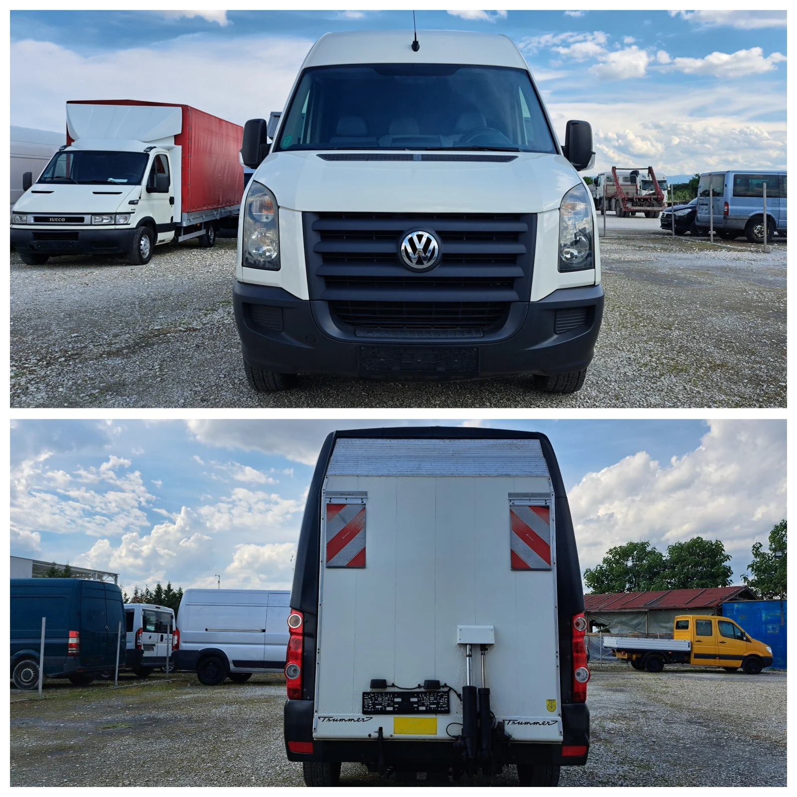 VW Crafter 155000км!!!ПАДАЩ БОРД/КЛИМАТРОНИК/АВТОПИЛОТ/БЛУТУТ, снимка 7 - Бусове и автобуси - 54825970