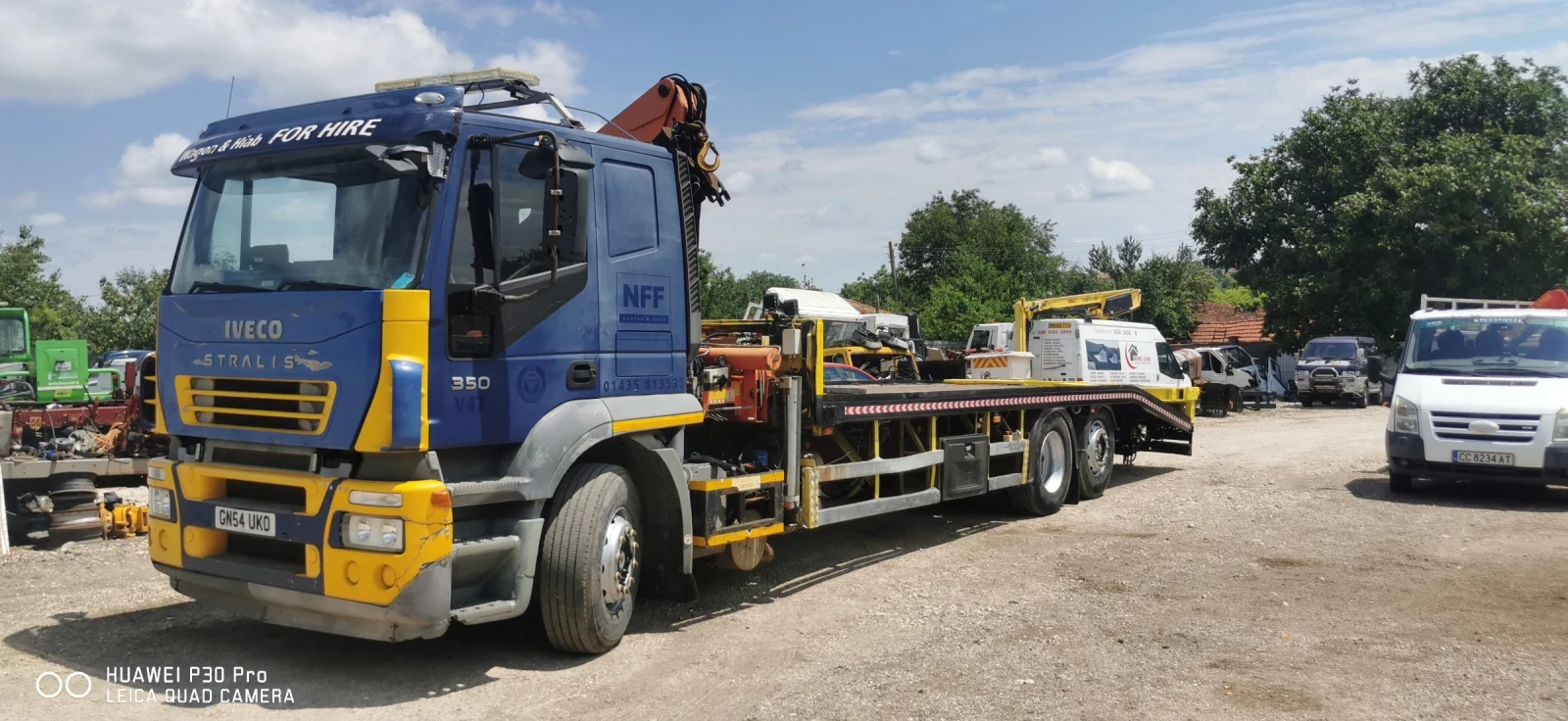 Iveco Stralis Пътна помощ, Автовоз, снимка 3 - Камиони - 55296469