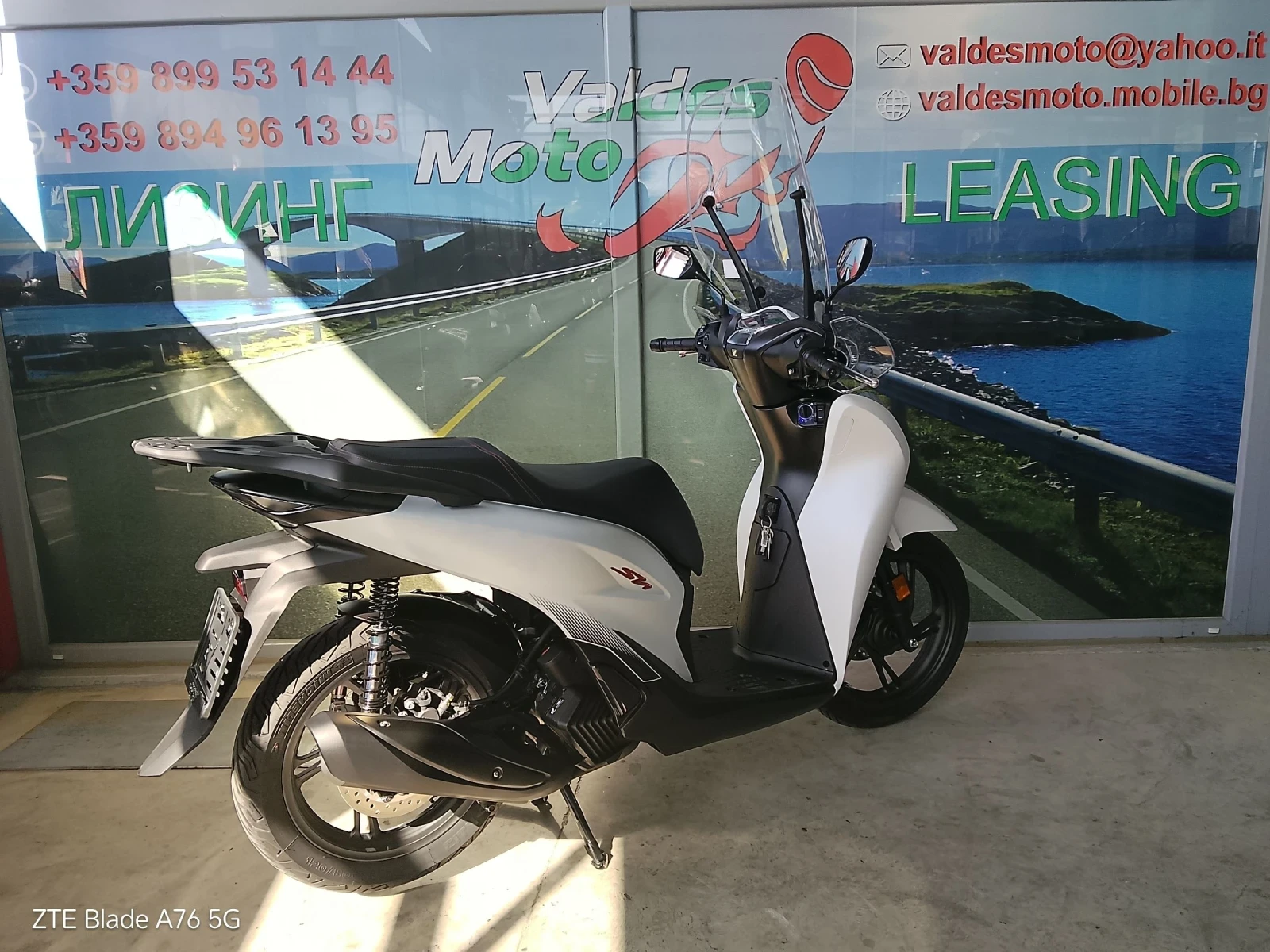 Honda Sh 125 ABS LED 800km, снимка 8 - Мотоциклети и мототехника - 54953530
