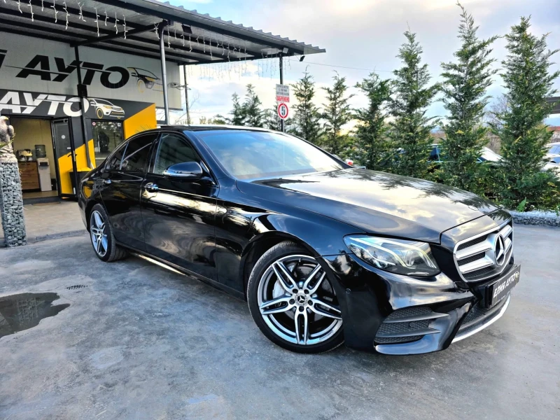 Mercedes-Benz E 220 D FULL AMG LINE ПАНОРАМА BURMEISTER ЛИЗИНГ 100%, снимка 5 - Автомобили и джипове - 49777726