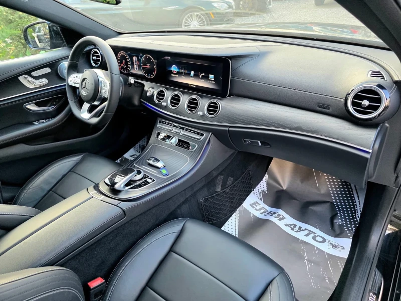 Mercedes-Benz E 220 D FULL AMG LINE ПАНОРАМА BURMEISTER ЛИЗИНГ 100%, снимка 16 - Автомобили и джипове - 49777726