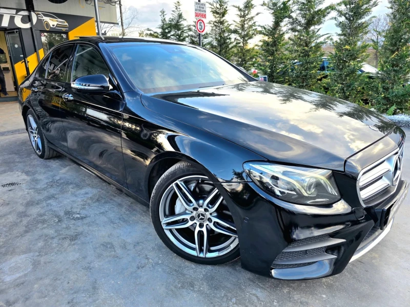 Mercedes-Benz E 220 D FULL AMG LINE ПАНОРАМА BURMEISTER ЛИЗИНГ 100%, снимка 4 - Автомобили и джипове - 49777726