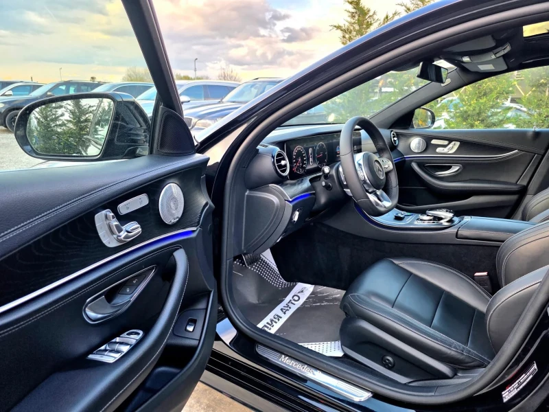 Mercedes-Benz E 220 D FULL AMG LINE ПАНОРАМА BURMEISTER ЛИЗИНГ 100%, снимка 12 - Автомобили и джипове - 49777726