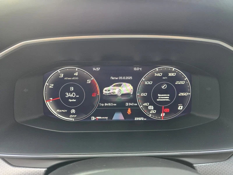 Seat Leon 2.0TDI - 116к.с. - Style, снимка 17 - Автомобили и джипове - 52663571