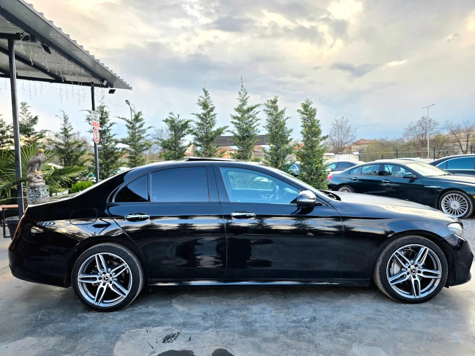 Mercedes-Benz E 220 D FULL AMG LINE  BURMEISTER  100% | Mobile.bg   11