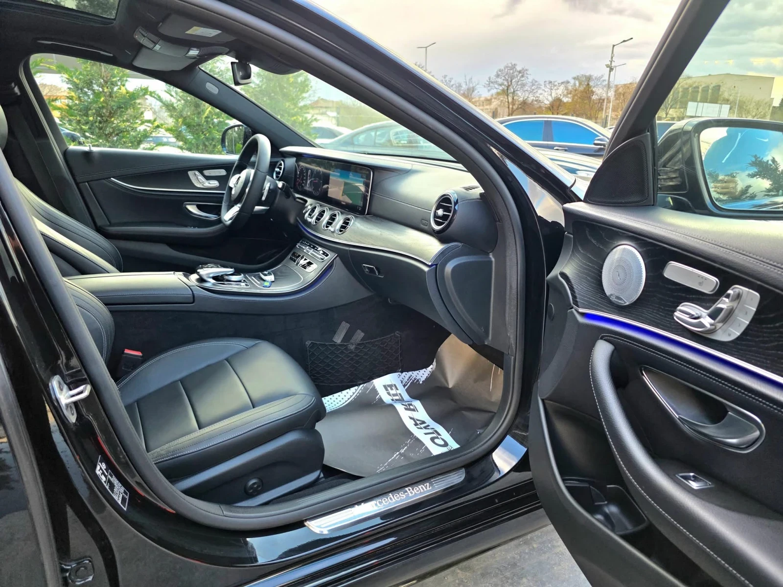 Mercedes-Benz E 220 D FULL AMG LINE  BURMEISTER  100% | Mobile.bg   15