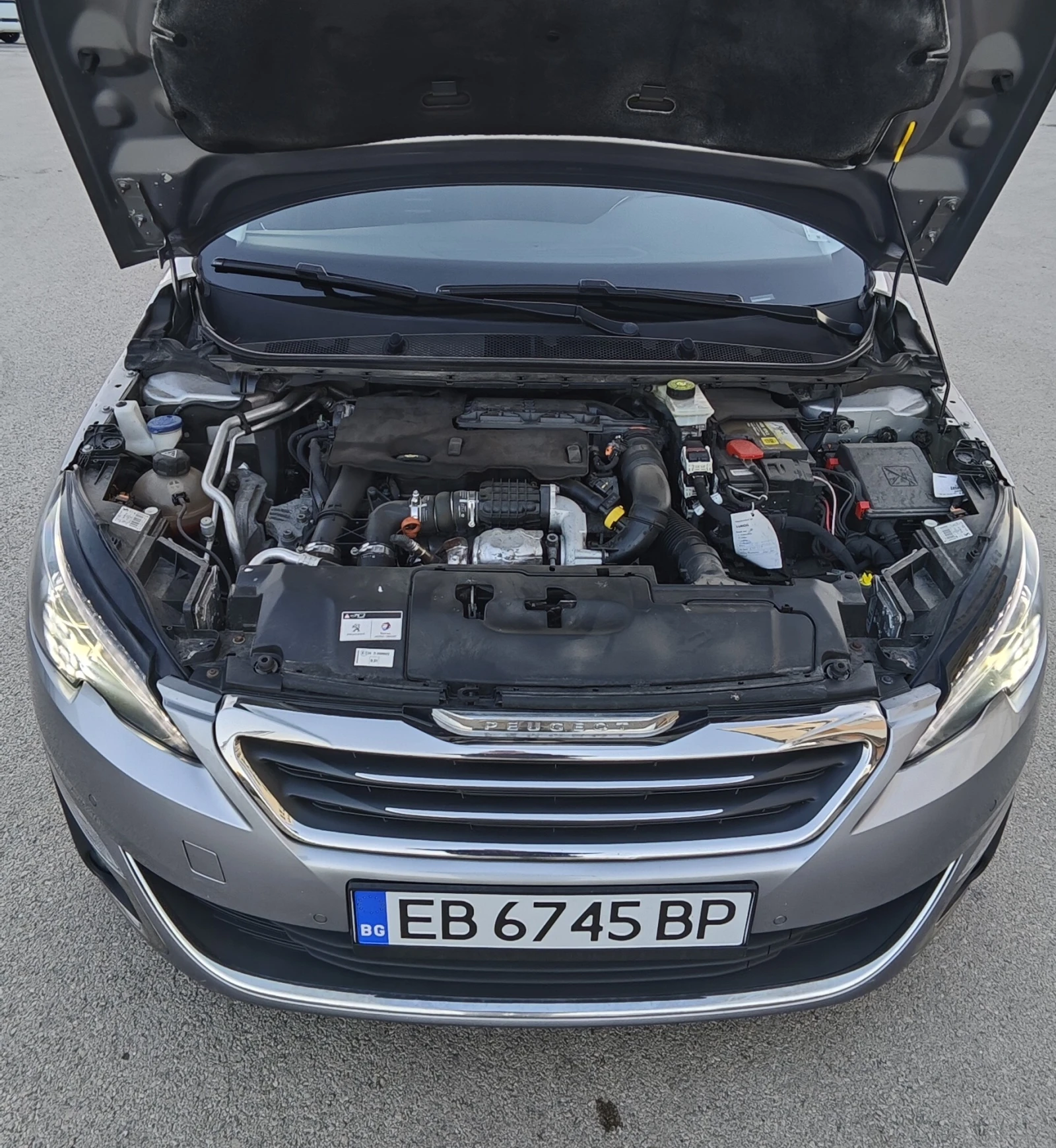 Peugeot 308 ALLURE 92к.с. Full LED, снимка 15 - Автомобили и джипове - 53770112