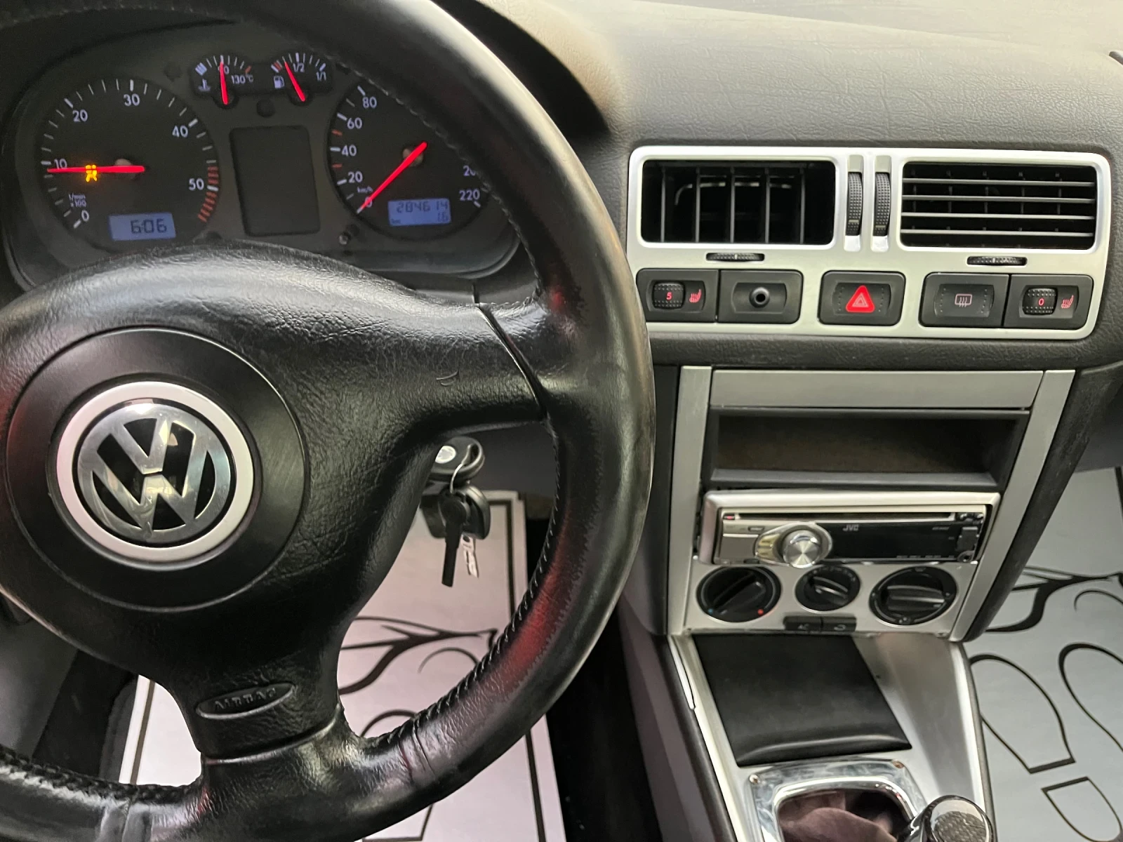 VW Bora 1.9TDI 90hp, снимка 11 - Автомобили и джипове - 56274057