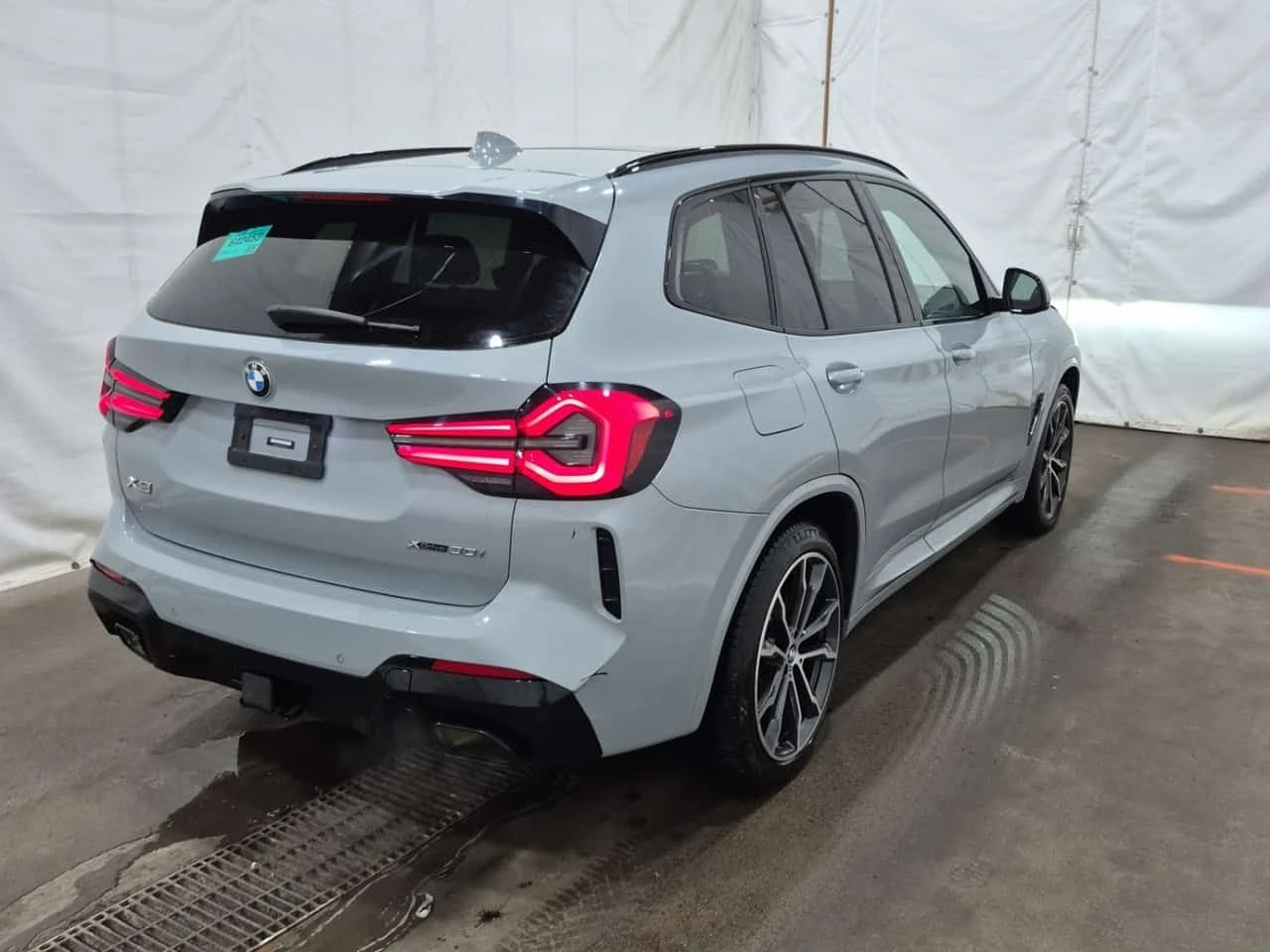 BMW X3  | XDRIVE30I | NARDO GREY | RED INT | 360 | , снимка 3 - Автомобили и джипове - 54134753
