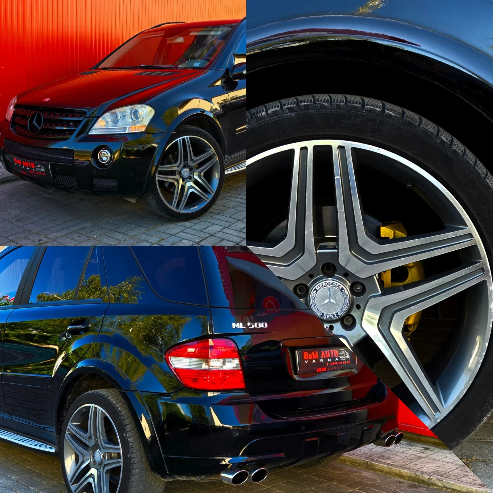 Mercedes-Benz ML 500  AMG Paket | LPG | 22 zoll | Р, снимка 8 - Автомобили и джипове - 56116662